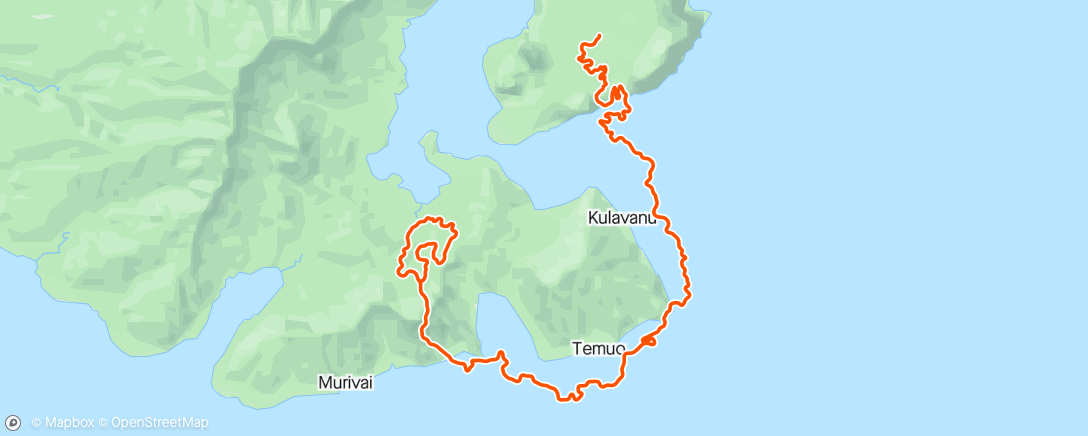 Map of the activity, Zwift - Group Ride: The Herd Gallops (C) on Canopies and Coastlines in Watopia