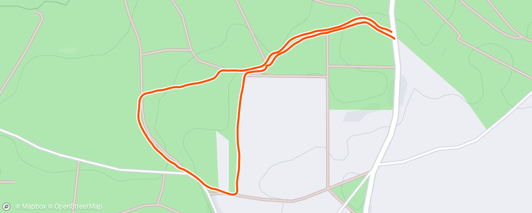 Map of the activity, Toutou Hike