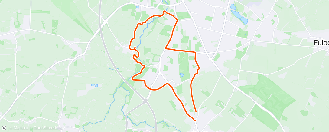 Map of the activity, Long run with N And mum