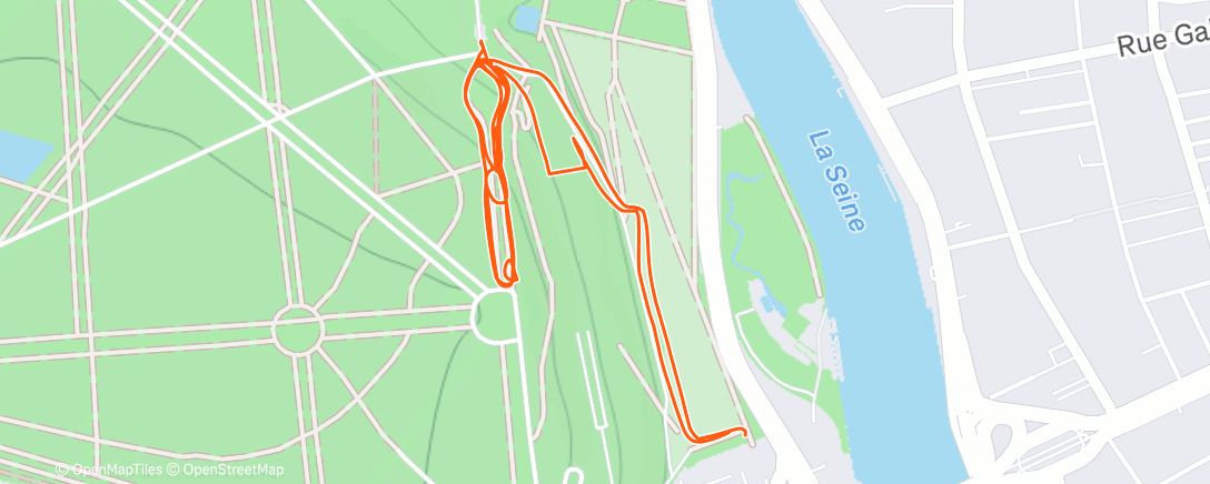 Map of the activity, Coaching Ecotrail 2026 / St Cloud 🤩🙃