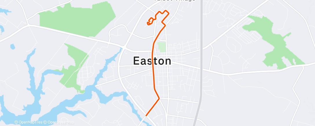 Map of the activity, L.L. Kool Down and Clean Up