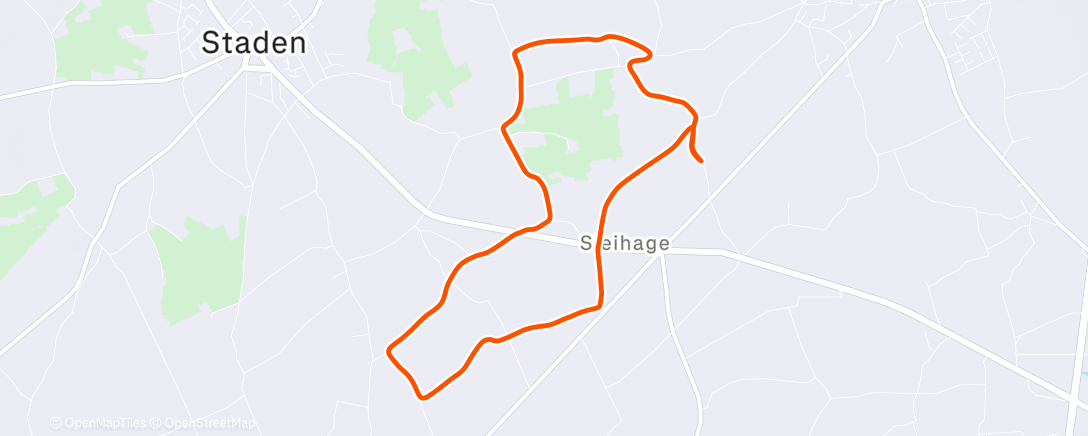 Map of the activity, 🎧 Tijdloos lopen 🎧