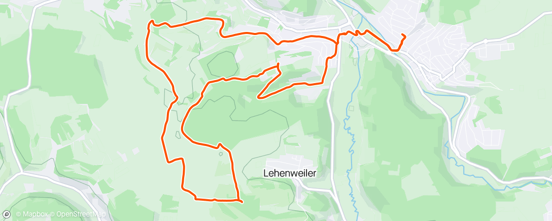 Mapa da atividade, Grafenau Lauftreff LOS mit Boxenstopp am Harthäusle