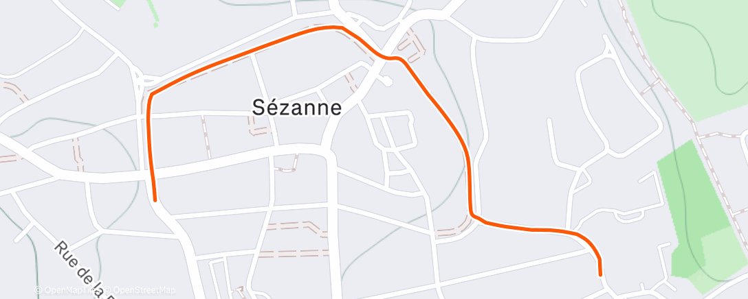 Map of the activity, #3- recup