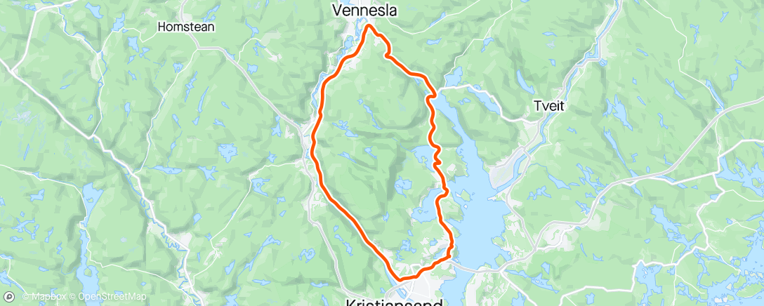 「HSv Vennesla Ålefjær HSv」活動的地圖