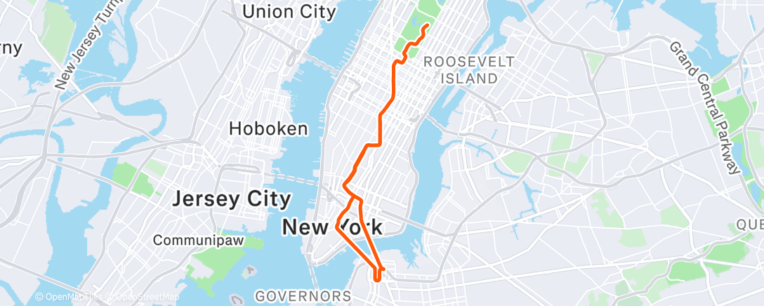 Map of the activity, Zwift - Group Ride: Stage 5 - Zwift Unlocked - Short on The Double Borough in New York