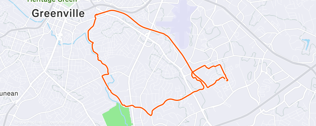 Map of the activity, Another new route unlocked – 1.5 hours with hills in the last half