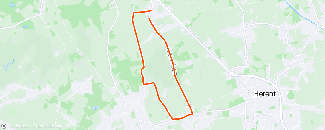 Map of the activity, Rustige avondloop