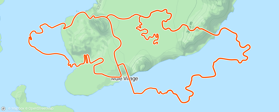 活动地图，Zwift(3R) - 90min Riders Choice in Watopia