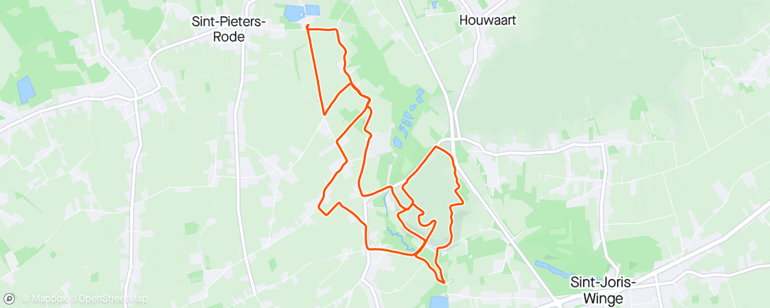 Mapa da atividade, Horst Raid 12km 🥇