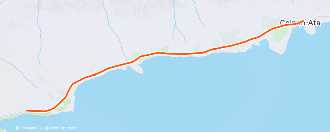 Карта физической активности (Утренний велозаезд)