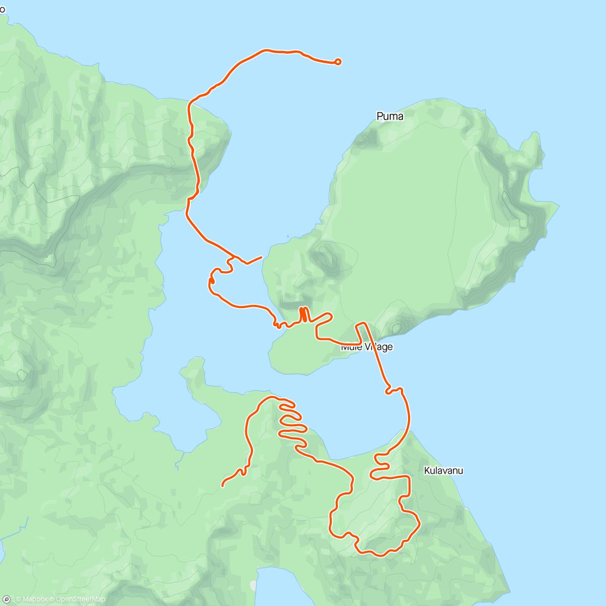 Map of the activity, Maintenance: Endurance – Zwift - Climb Portal: Crow Road at 100% Elevation in Watopia