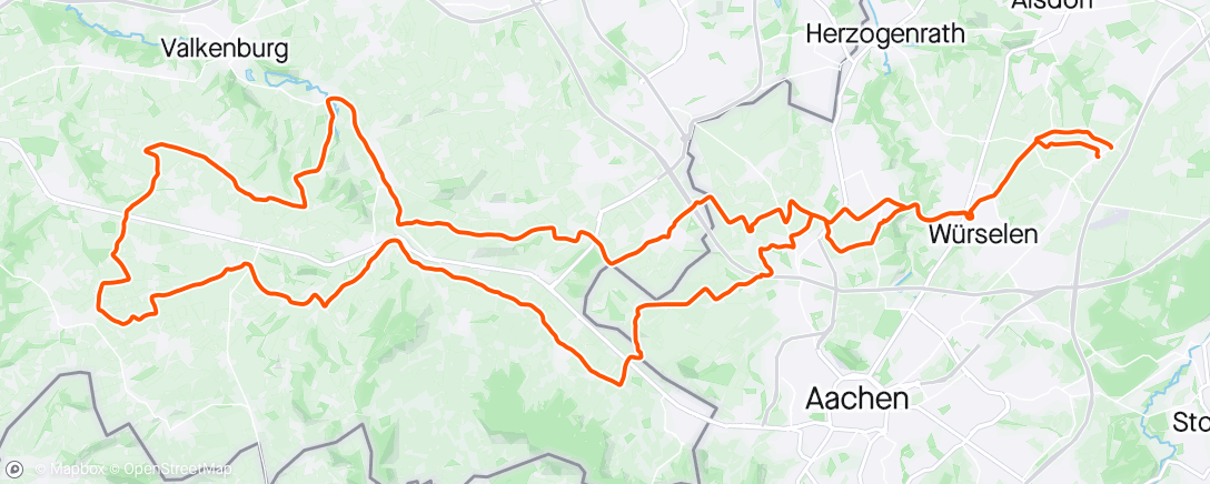 Carte de l'activité Fahrt am Nachmittag