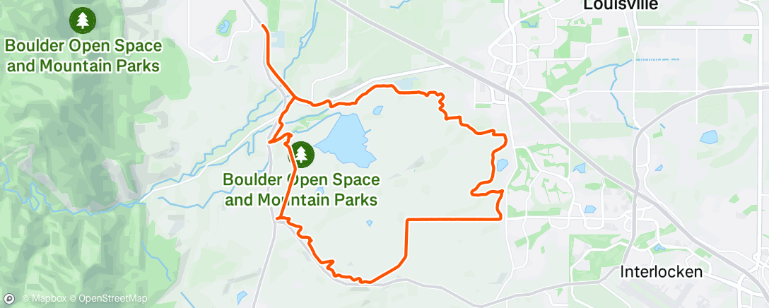 Map of the activity, MTB season is upon us