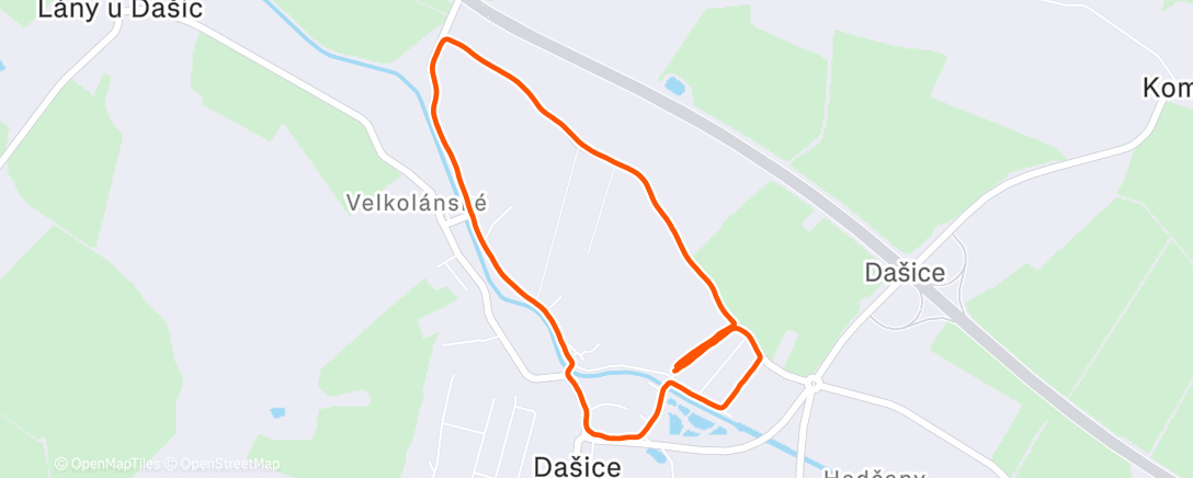 Map of the activity, Povánoční