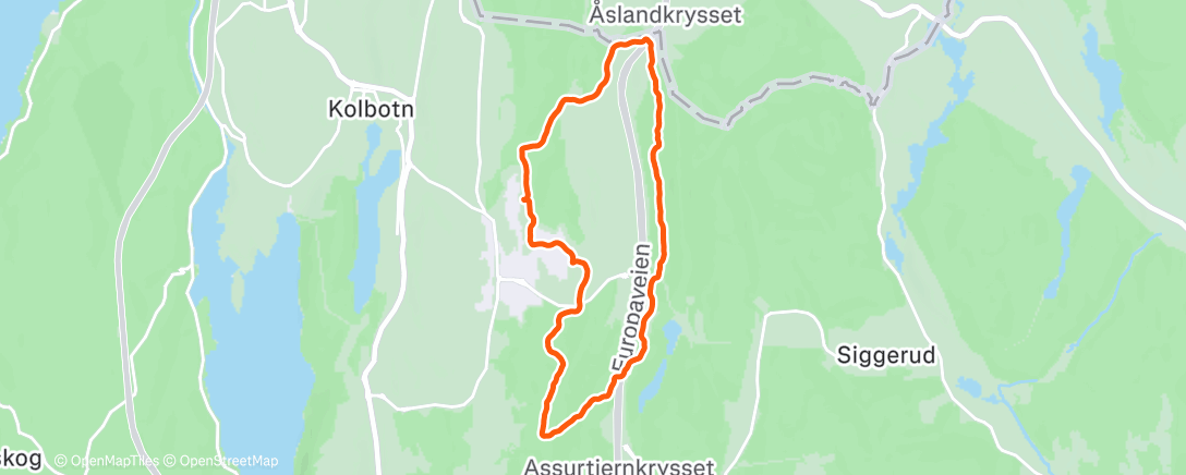 Map of the activity, Kan enten treffe på puls eller tempo, men ikke begge