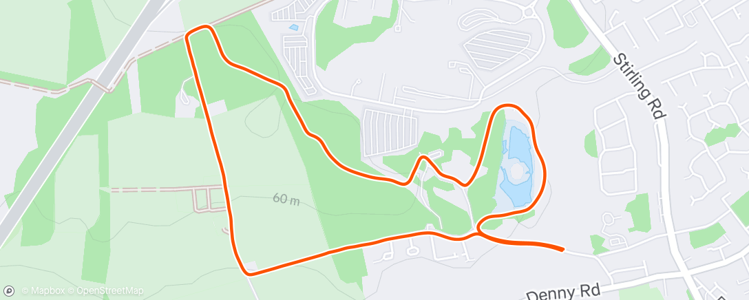 Map of the activity, Wee Dander…