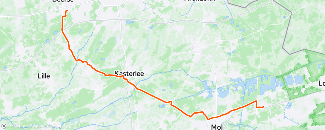 Map of the activity, Doorduwen
