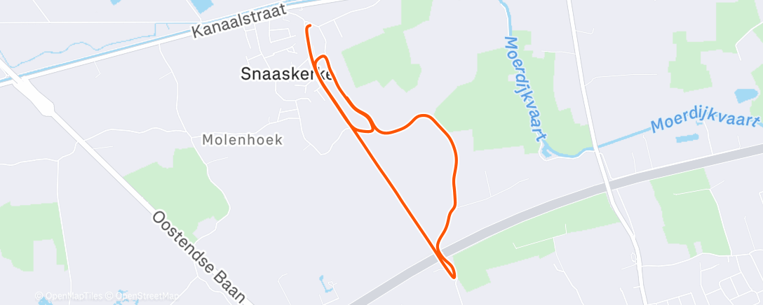 Map of the activity, Familyrun 😍