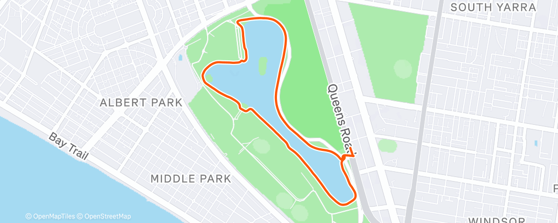 Map of the activity, Albert Lake Bros