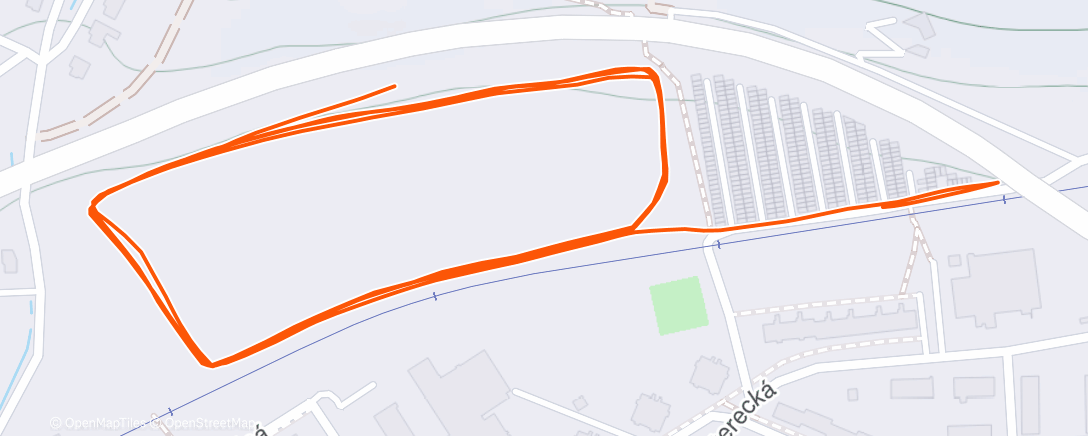 Карта физической активности (Lunch Nordic Ski)