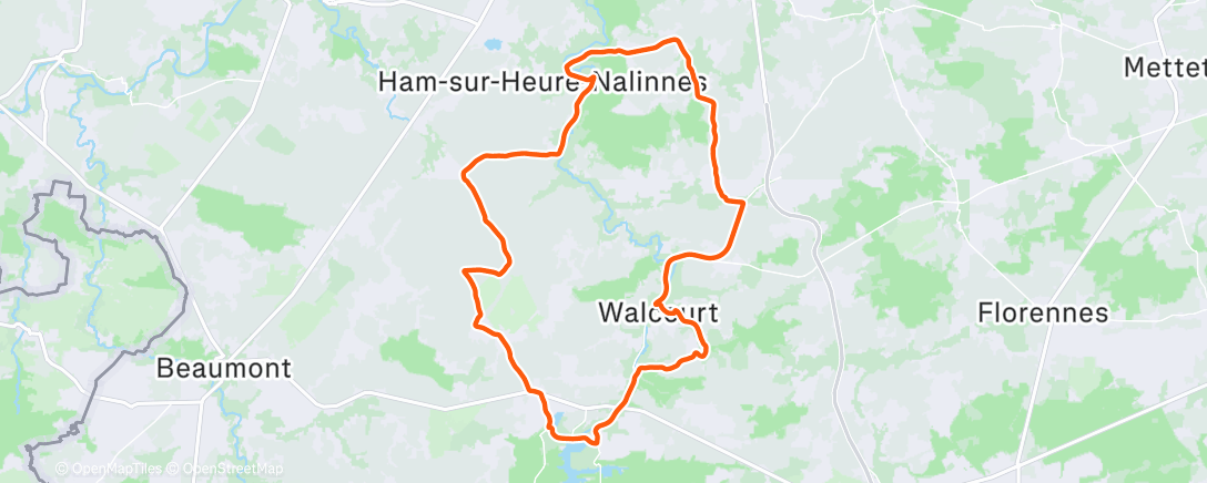 Peta aktivitas, Recovery ride ☃️