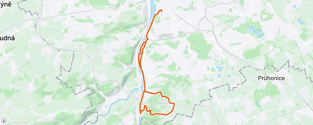 Map of the activity, Morning Ride