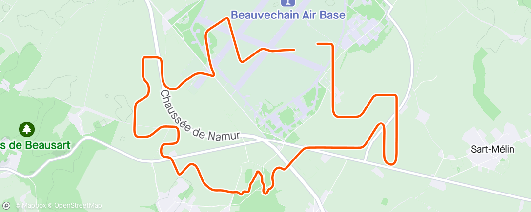 Map of the activity, Little indoor spin. 🚴‍♂️