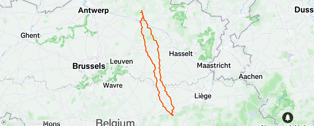 Map of the activity, WTC - Muur van Huy