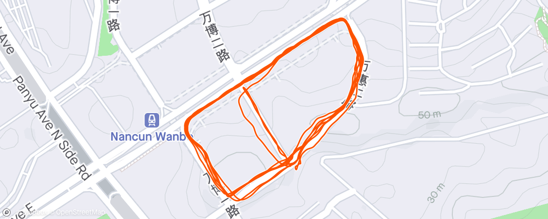 Kaart van de activiteit “Morning Run”