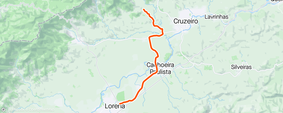 Map of the activity, Brejetuba