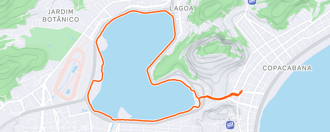 Карта физической активности (Morning Run)