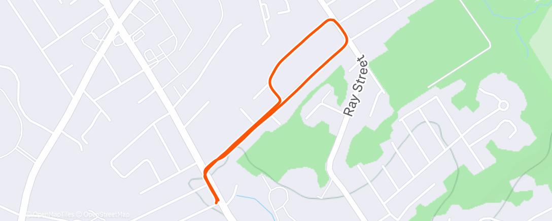 Map of the activity, Quick one in the cold