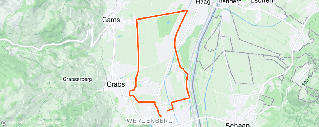 Map of the activity, ☀️ Day Run
