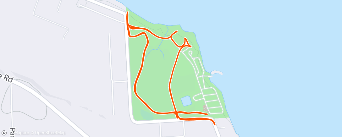 Mapa da atividade, Morning Run