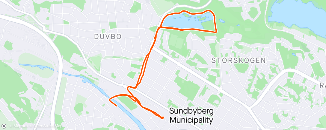 Map of the activity, After work
