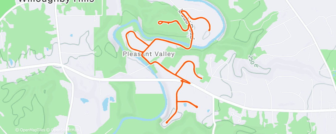 Карта физической активности (Easy feat snow)