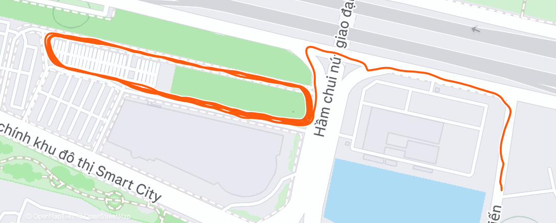 Map of the activity, Thứ 3 🏃‍♂️