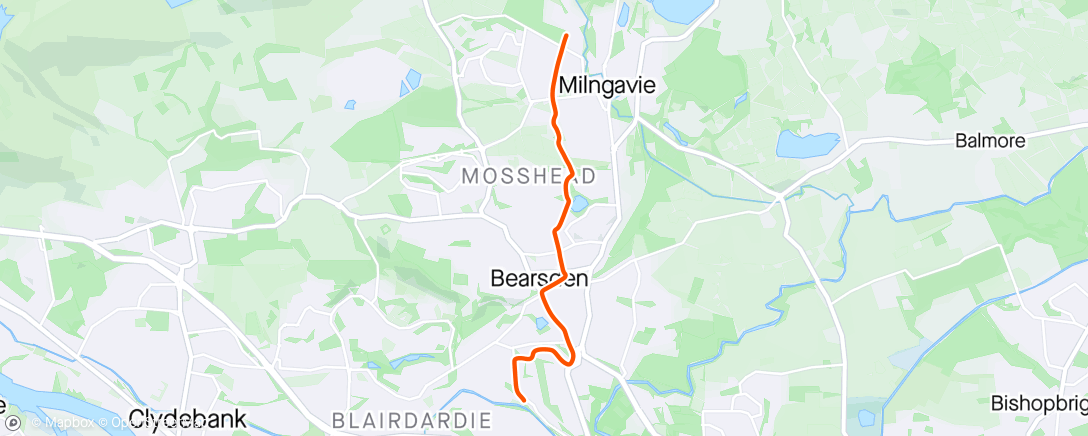 Map of the activity, After the train took the strain