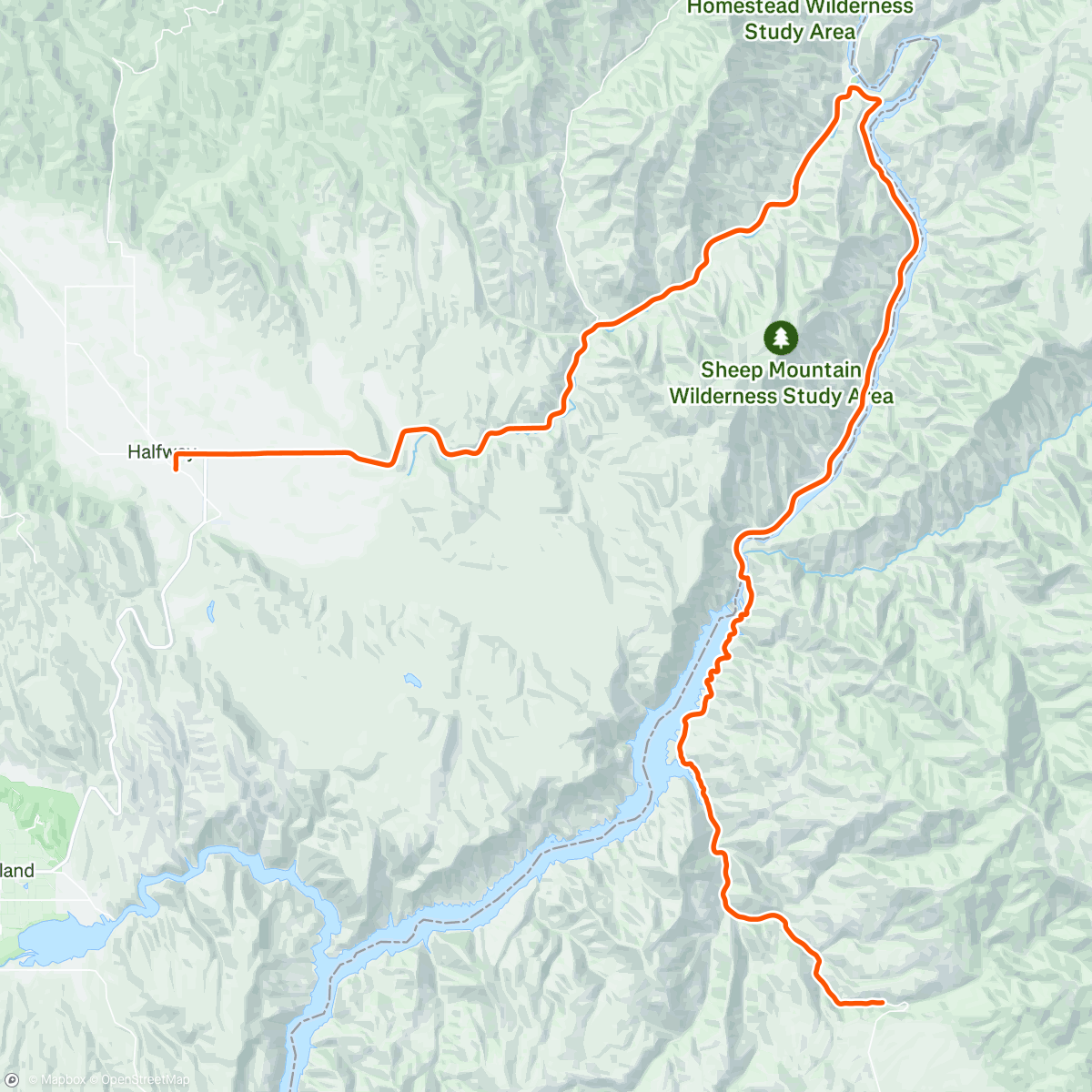 Map of the activity, Day 64