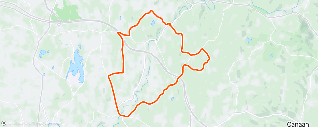 Map of the activity, Afternoon Gravel Ride with some rain.