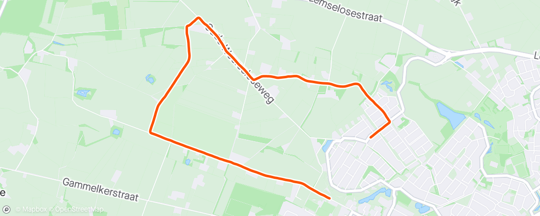 Mapa da atividade, Ochtendloop