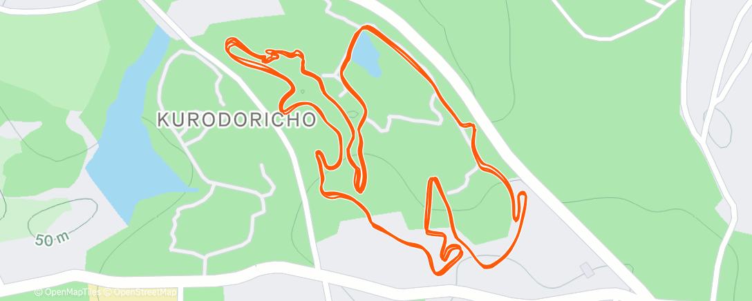 Map of the activity, 　関西CX 第6戦信太山