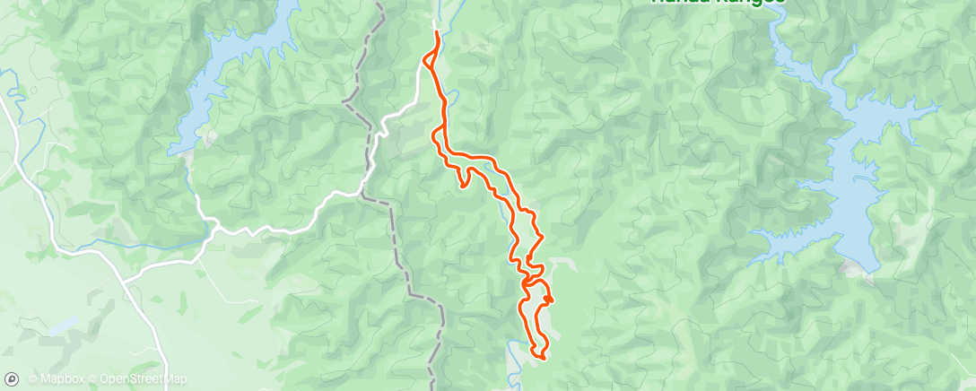 Mapa de la actividad (Macpac Trail Series 2024 - Hunua Ranges)