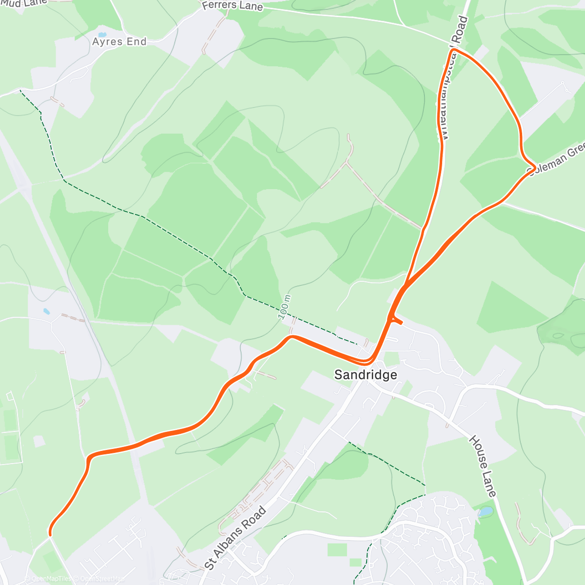 Карта физической активности (6m RR)