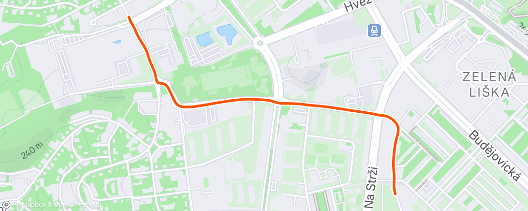 Map of the activity, Morning Ride