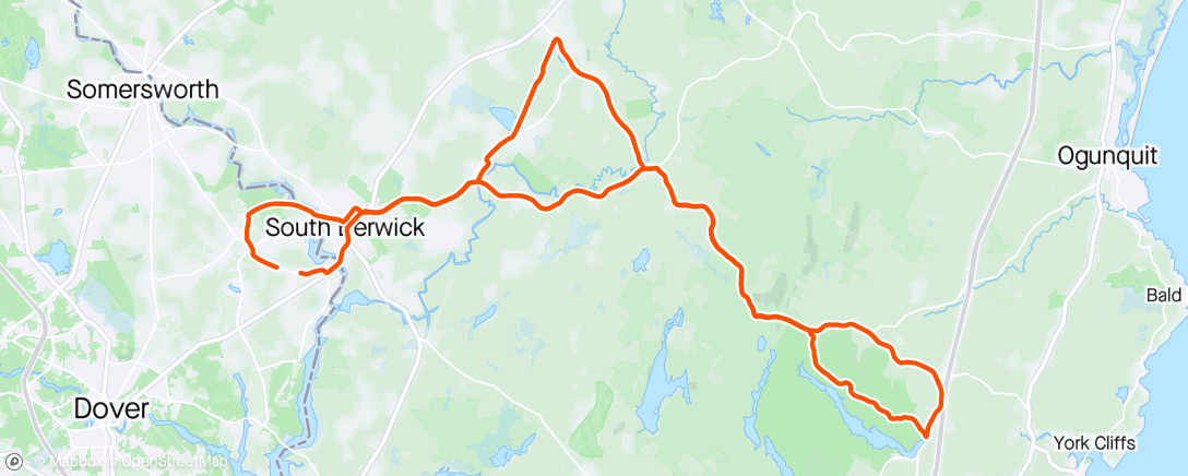 Map of the activity, Gas Pipeline Trail and Mount A Red Trail