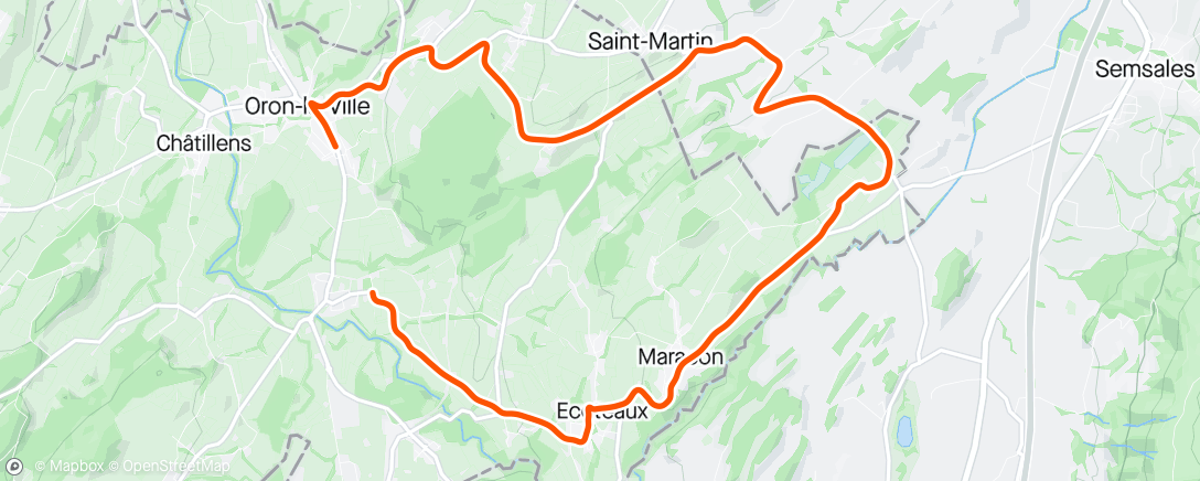 Map of the activity, Tour de Romandie #3