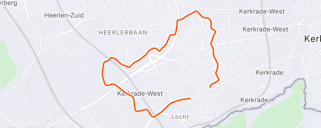 Карта физической активности (Ochtendloop)