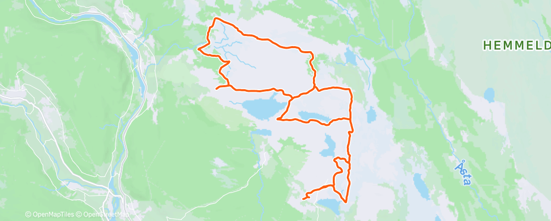 Map of the activity, Drømmedag 🌞